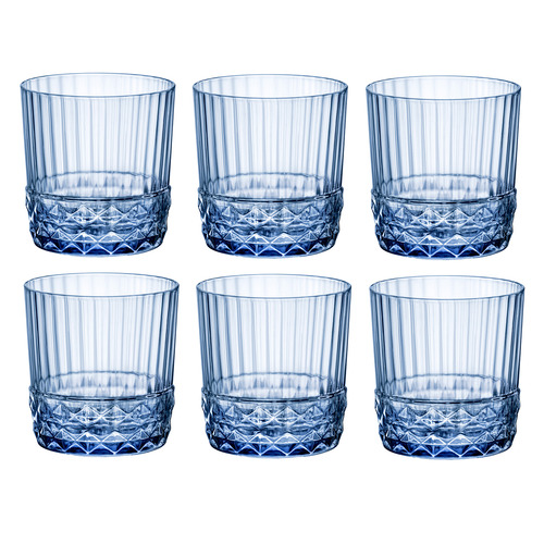 Bormioli Rocco Sapphire Blue America 20 DOF 370ml Glasses