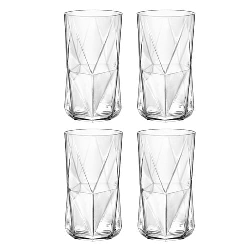 BormioliRocco Clear Cassiopea 480ml Cooler Tumblers Temple & ster