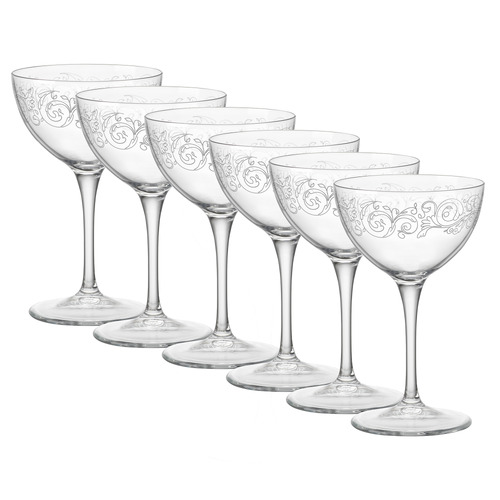 Bartender Liberty 235ml Martini Glasses Temple & ster