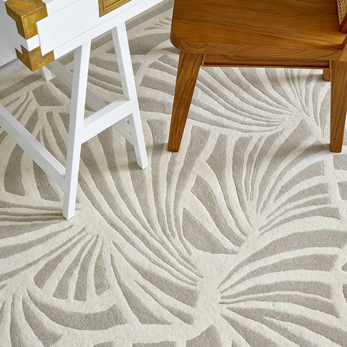 Ivory-Japanese-Floral-Hand-Tufted-Wool-Rug-BC-FB-039301