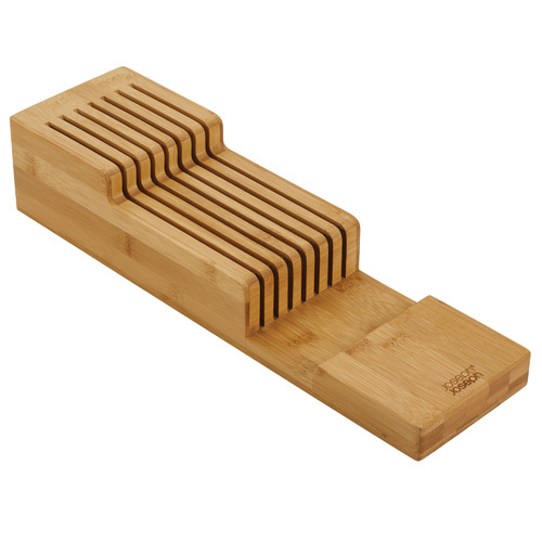 DrawerStore 2 Tier Bamboo Knife Organiser Temple & ster