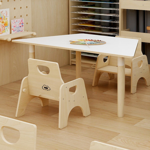 Kids' Trapezoid Table