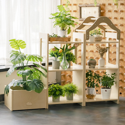 Kids' Plant Display Rack