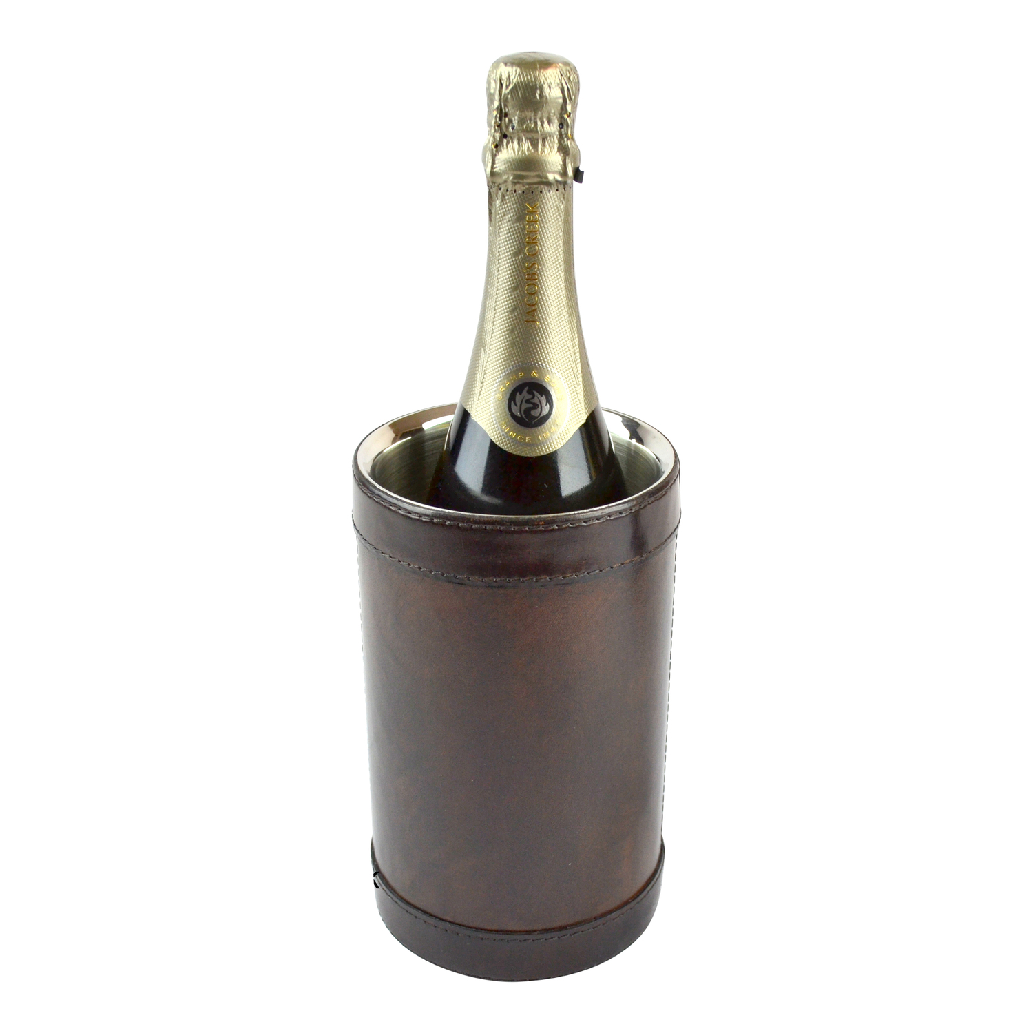 Genuine Leather Wine Chiller