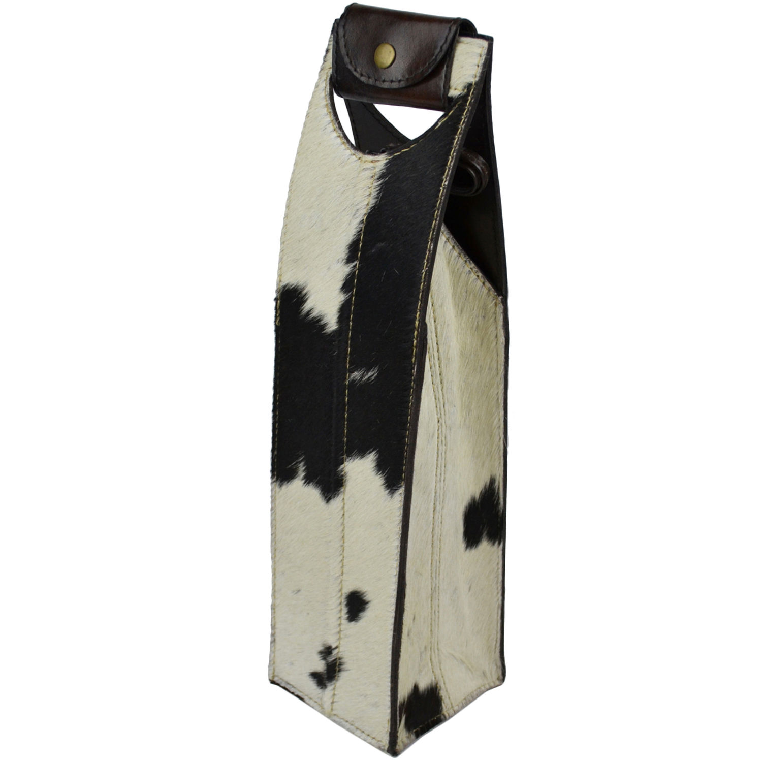 Natural Leather Single Wine Holder