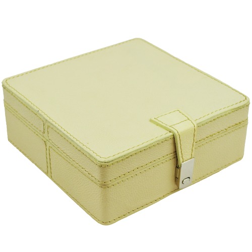 Leather Square Jewellery Box