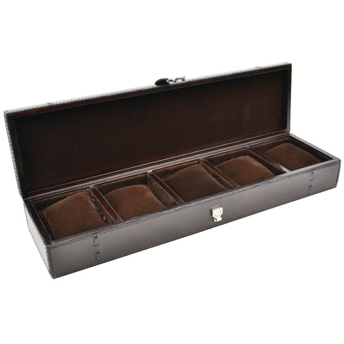 Leather 5 Watch Box