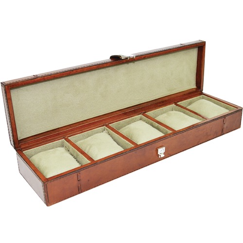 Leather 5 Watch Box