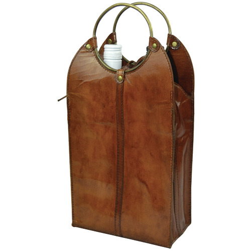 Mondavi Double Leather Wine Holder