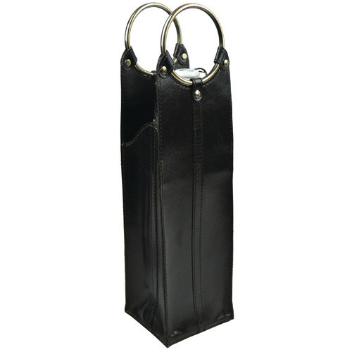 Mondavi Single Leather Wine Carrier