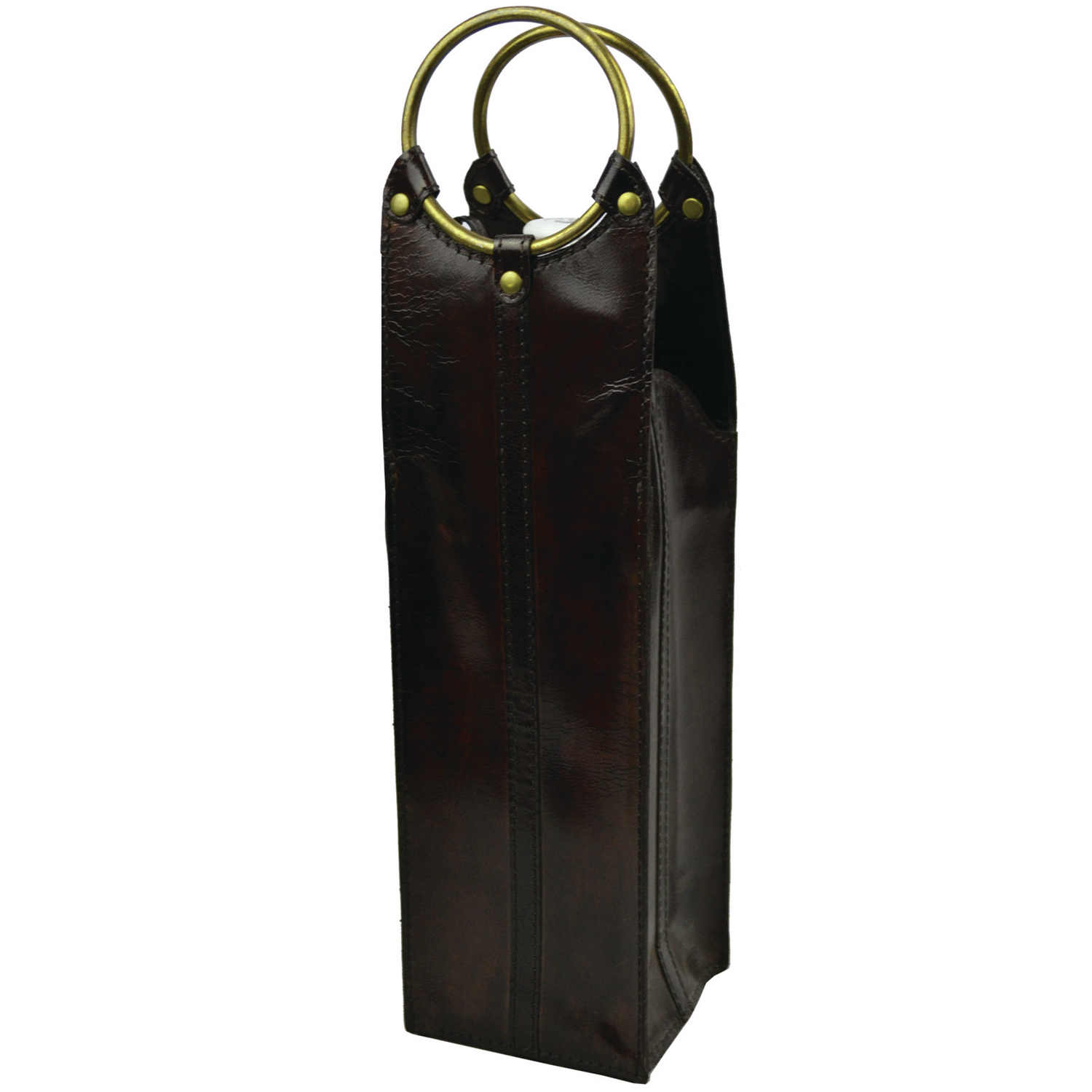 Mondavi Single Leather Wine Carrier