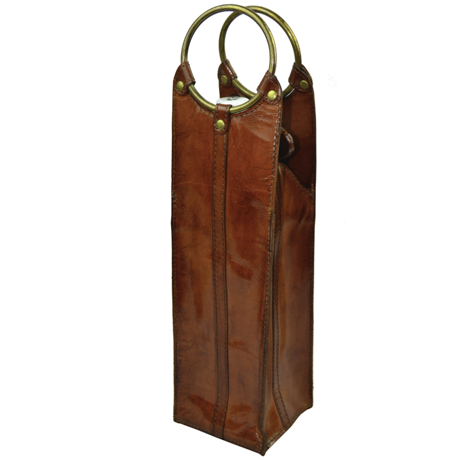 Mondavi Single Leather Wine Carrier