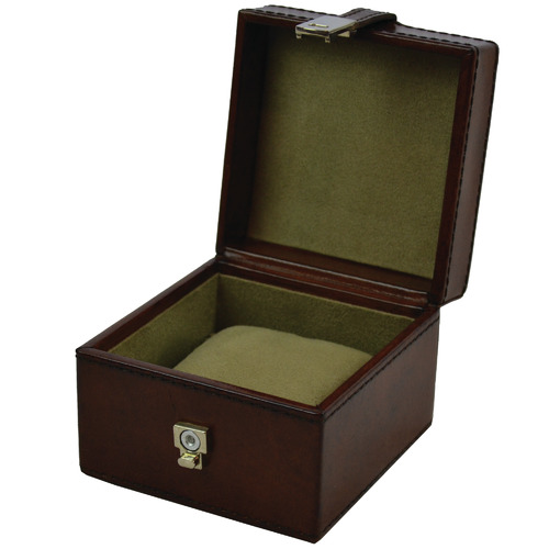 Kundra Bremont Leather Single Watch Box Temple & ster
