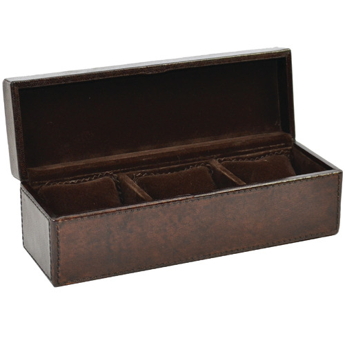 Blancpain 3 Slot Leather Watch Box