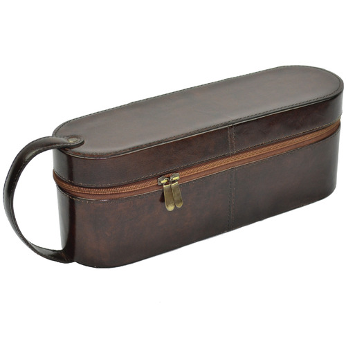 Margaux Single Leather Wine Carrier