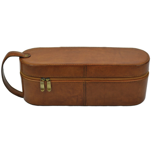 Margaux Single Leather Wine Carrier