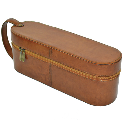Margaux Single Leather Wine Carrier