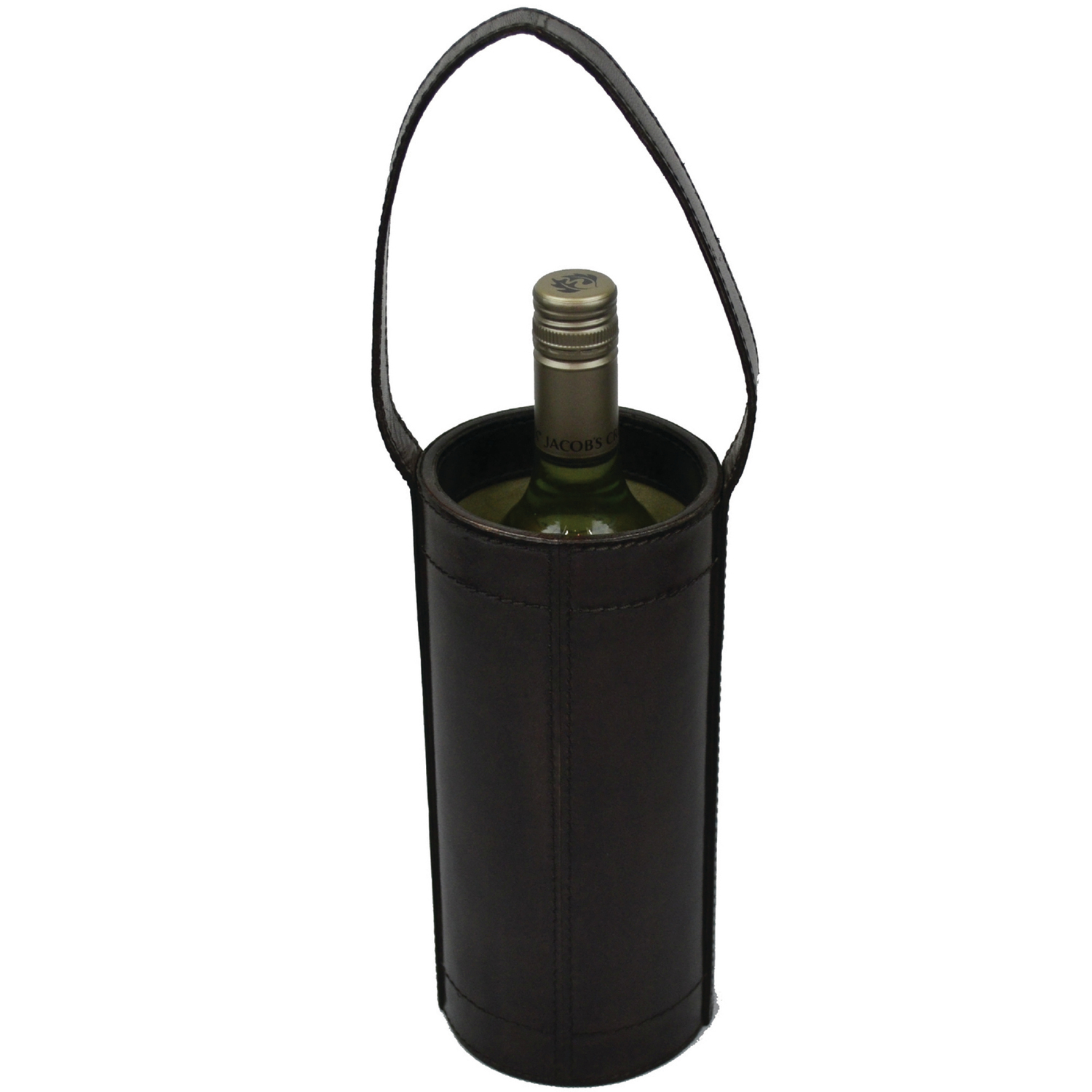 Lafite Single Leather Wine Carrier