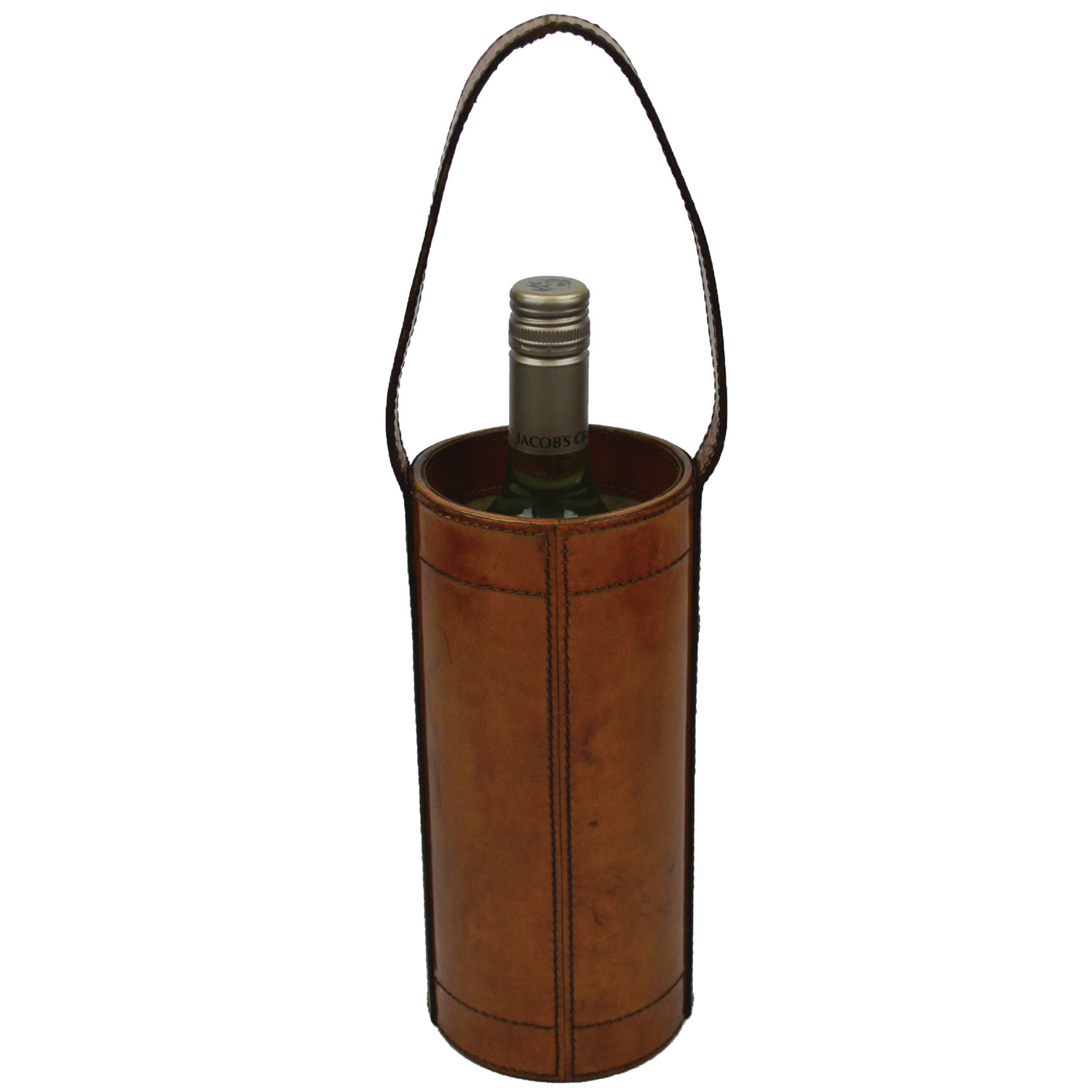 Lafite Single Leather Wine Carrier