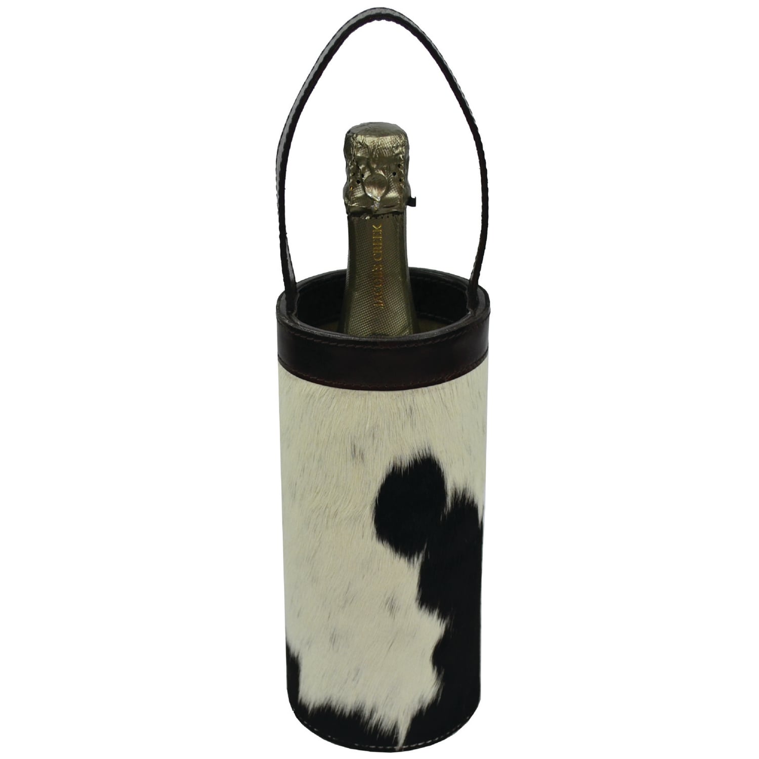 Zinfandel Single Leather Wine Holder