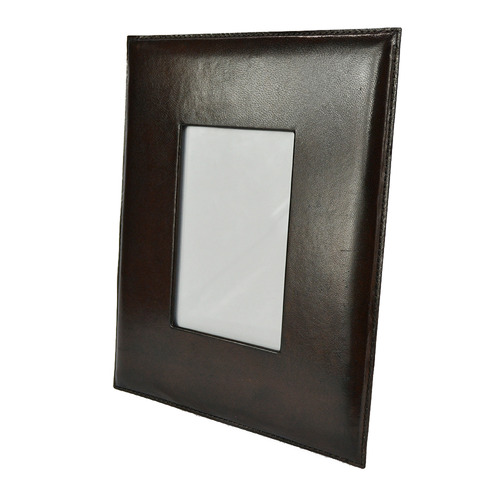 4 x 6" Buffalo Leather Photo Frame