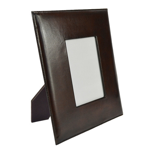 4 x 6" Buffalo Leather Photo Frame