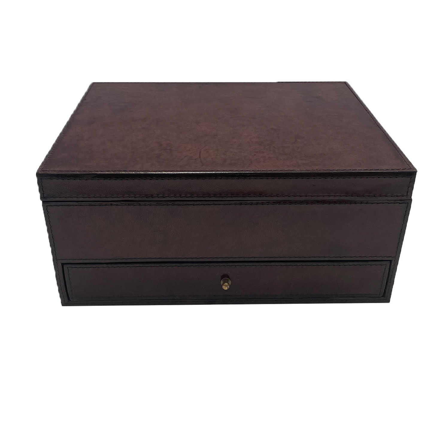 Chaumet-10-Slot-Leather-Watch-Holder-and-Jewellery-Drawer