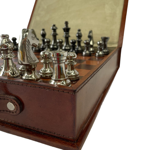 Decor Metal Chess Board Game Set