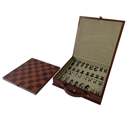 Decor Metal Chess Board Game Set