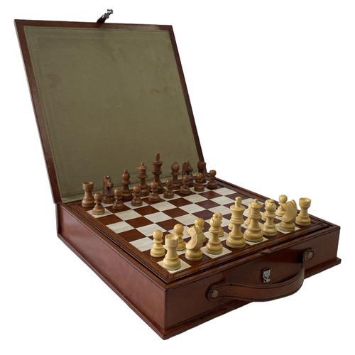 Decor Wooden Chess Board Game Set