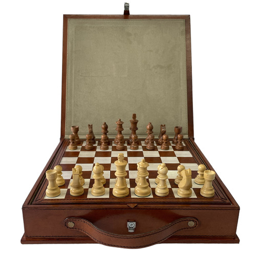 Decor Wooden Chess Board Game Set