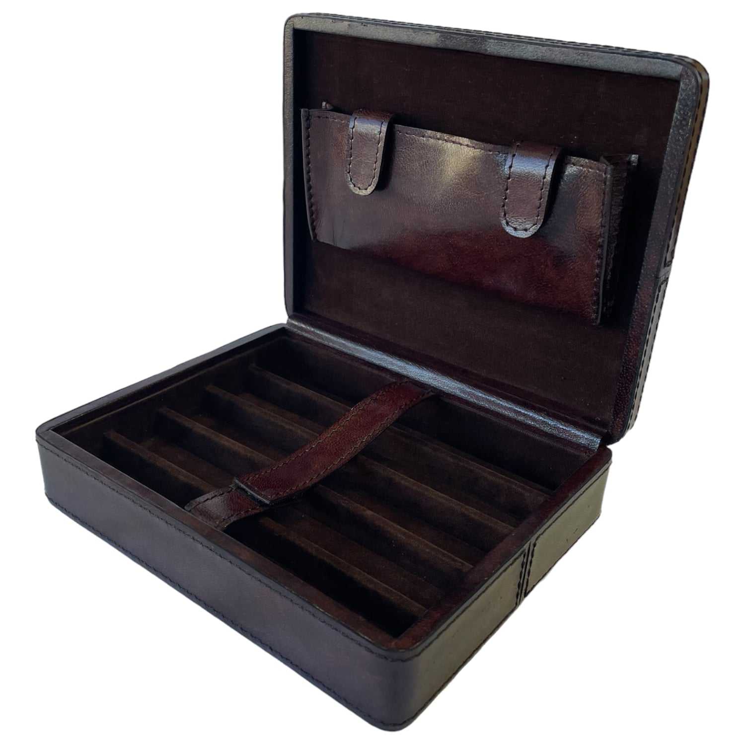 Dark Bar 5 Slot Cigar Box