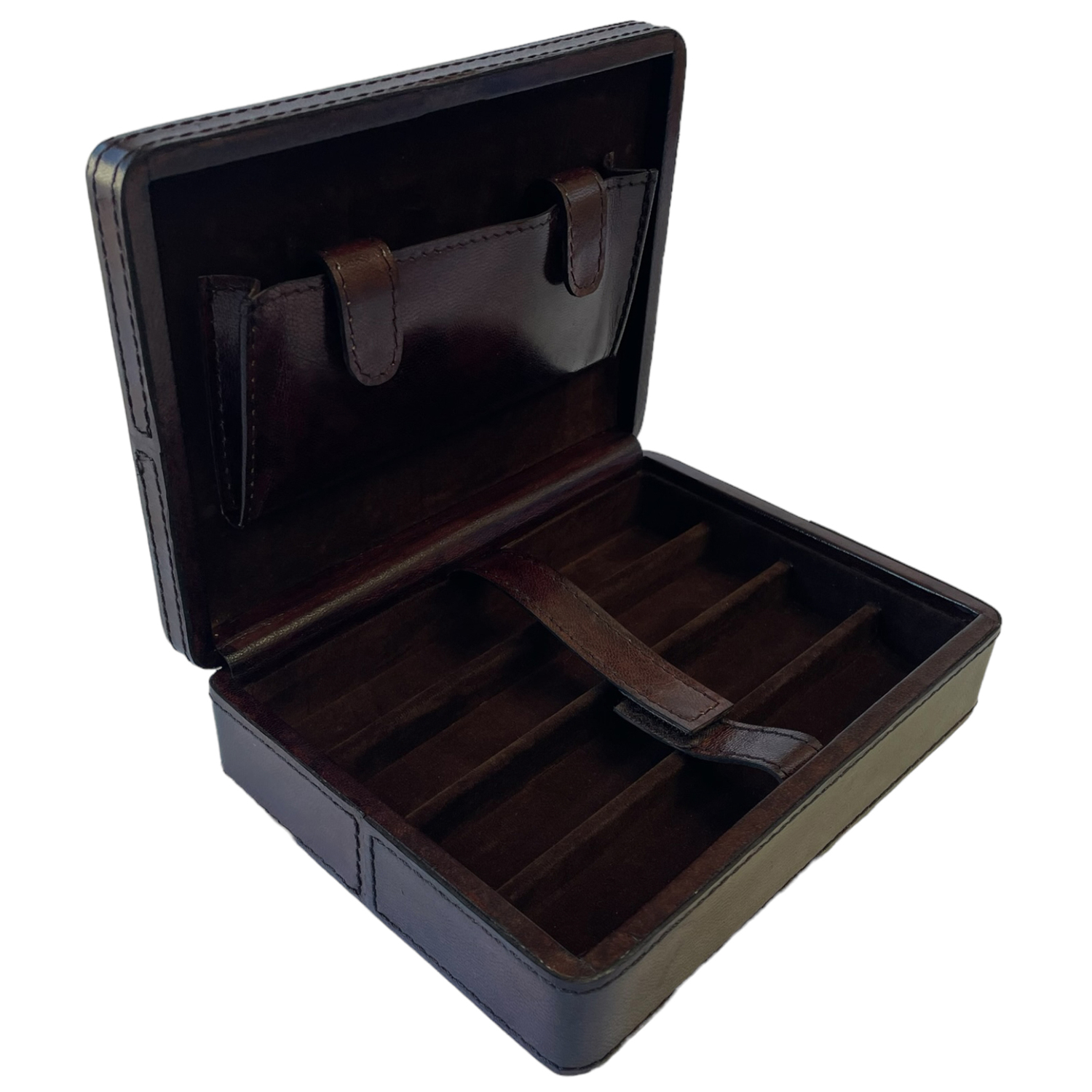 Dark Bar 4 Slot Cigar Box
