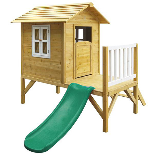 Outdoor Kids Wallaby Cubby House With Slide Reviews Temple Webster