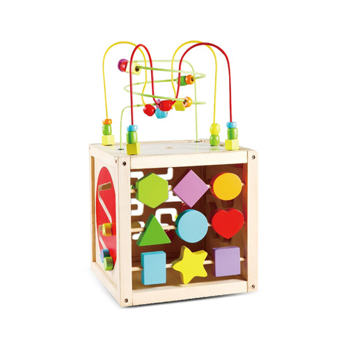 Lifespan Kids Wooden Multi-Activity Cube | Temple & Webster