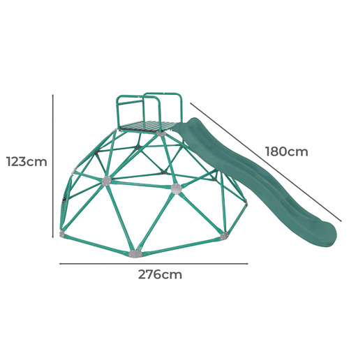 Lifespan Kids Summit Steel Dome Climber with Slide