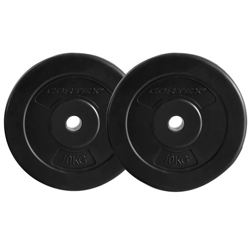 Cortex 10kg EnduraShell 2.5cm Weight Plate