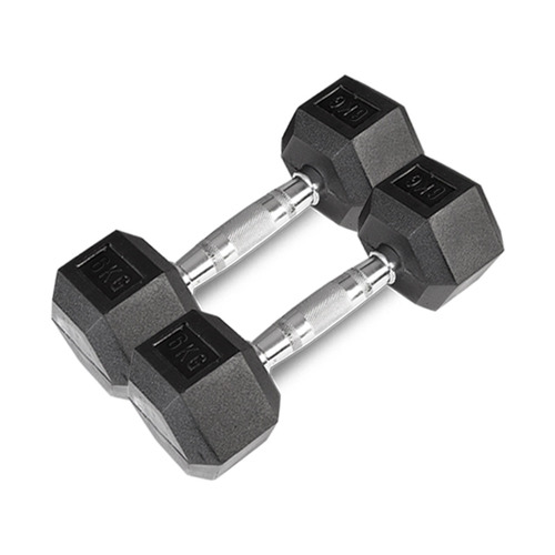 8 Piece Cortex 56kg Hex Fixed Dumbbell Set