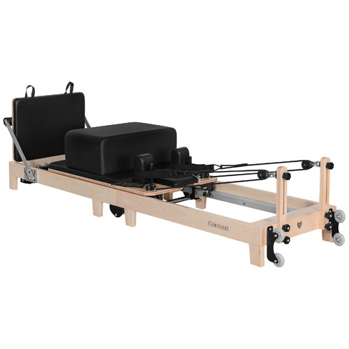 Stellar-Maple-Wood-Pilates-Reformer-Bed