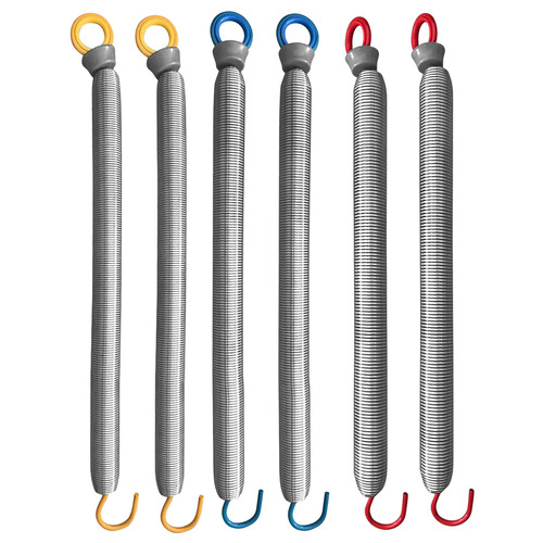 6 Piece Sylvester Pilates Machine Replacement Spring Set