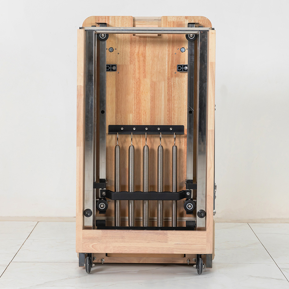 Odin Oak Wood Pilates Reformer Machine