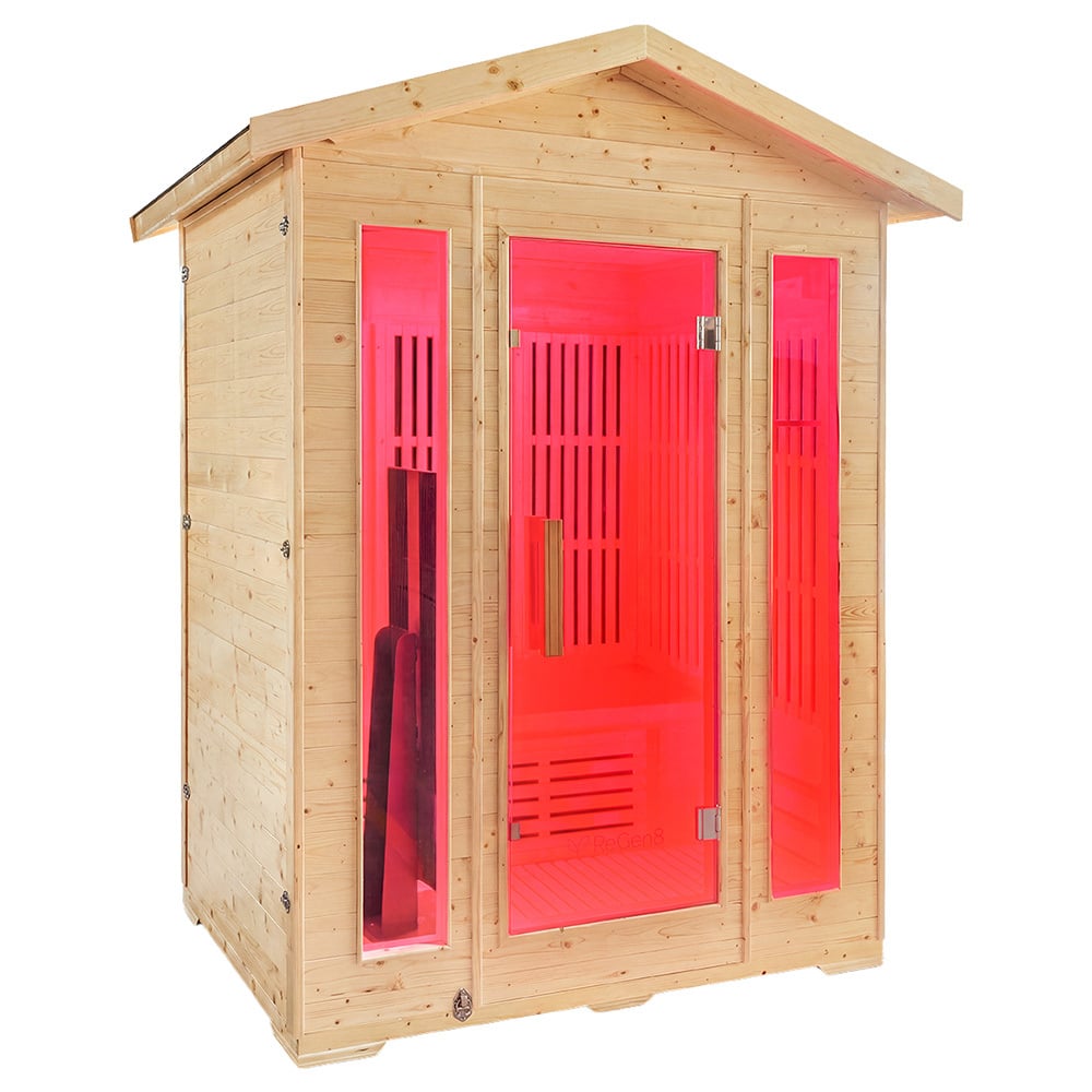 220cm Hestia Spruce Wood Infrared Sauna