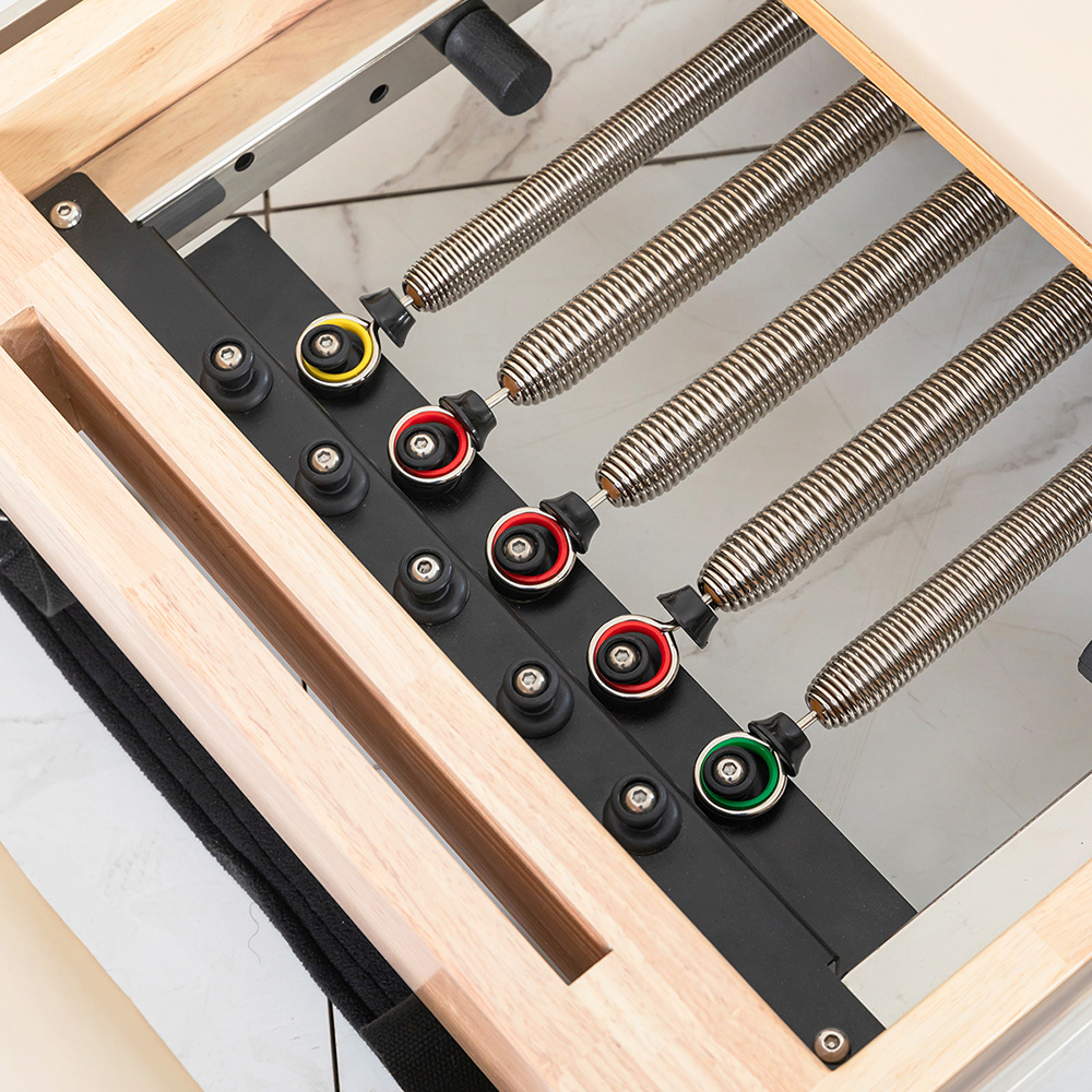 Odin Oak Wood Pilates Reformer Machine