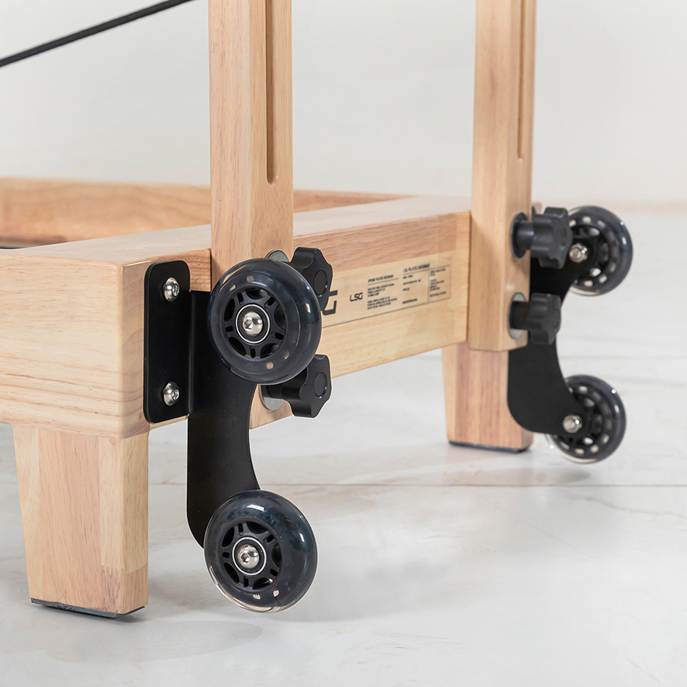 Odin Oak Wood Pilates Reformer Machine