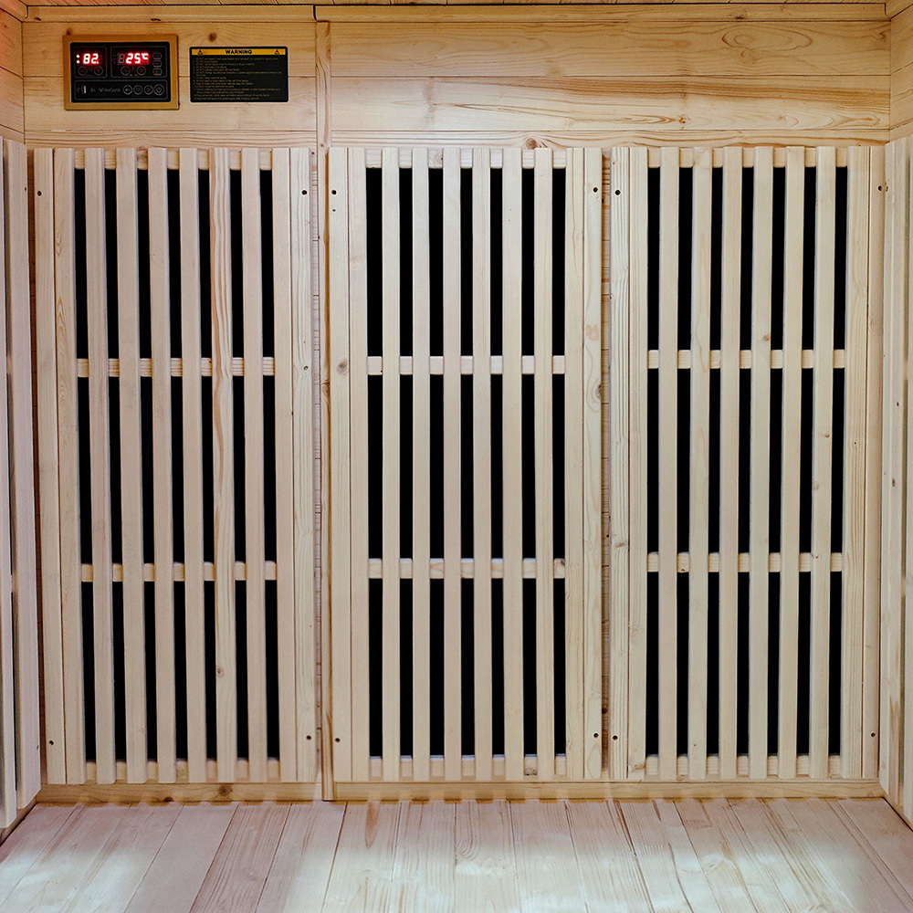 220cm Hestia Spruce Wood Infrared Sauna