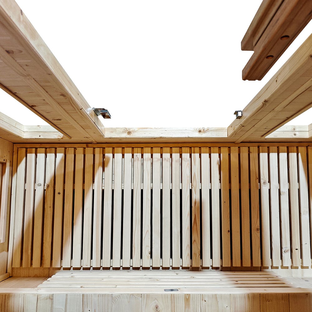 220cm Hestia Spruce Wood Infrared Sauna