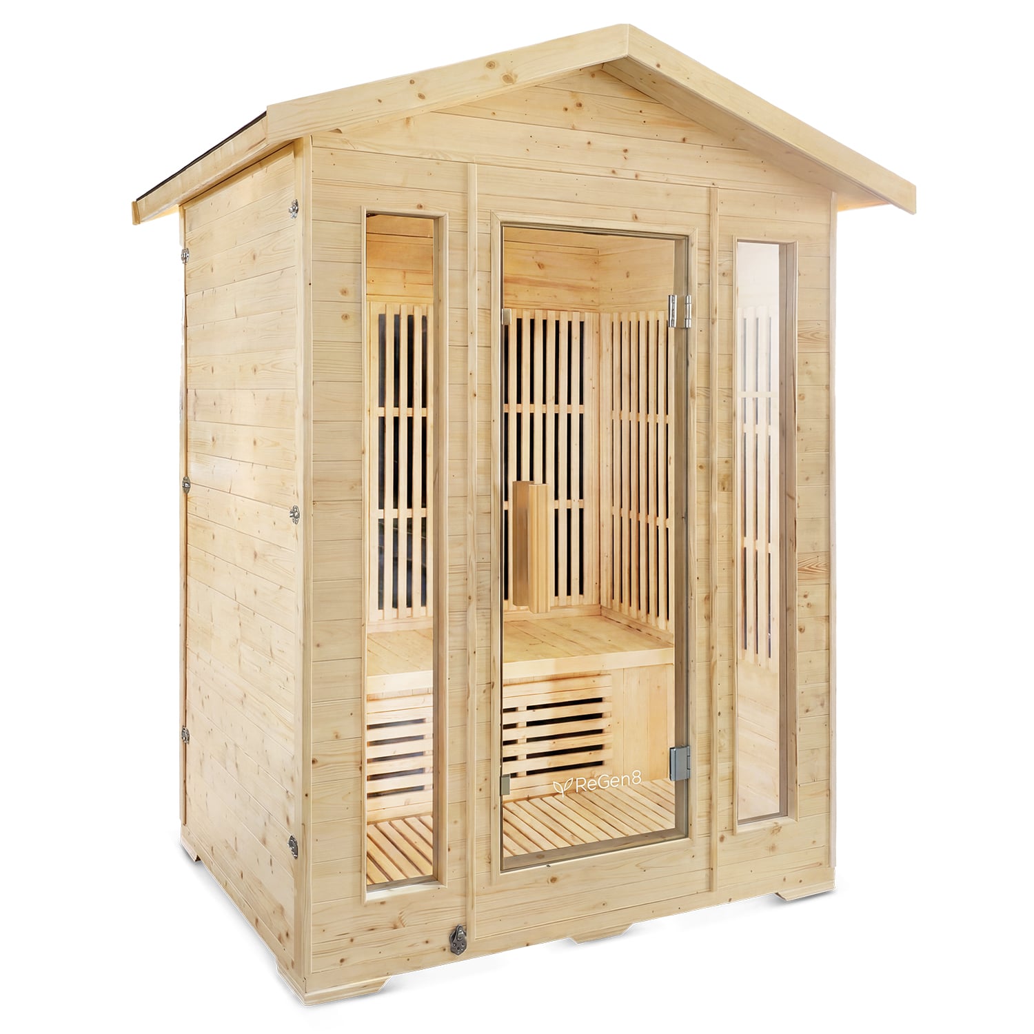 220cm Hestia Spruce Wood Infrared Sauna