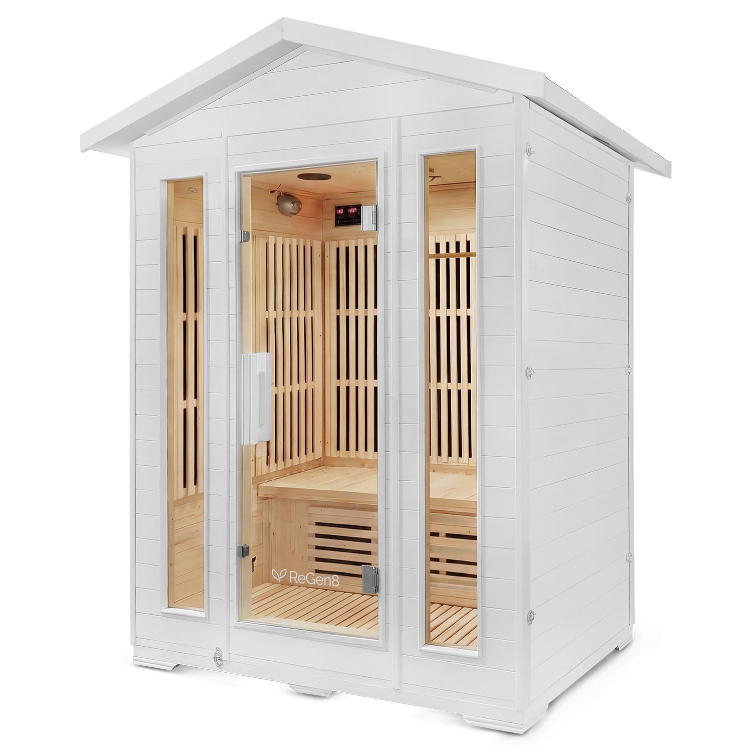 220cm Hestia Spruce Wood Infrared Sauna