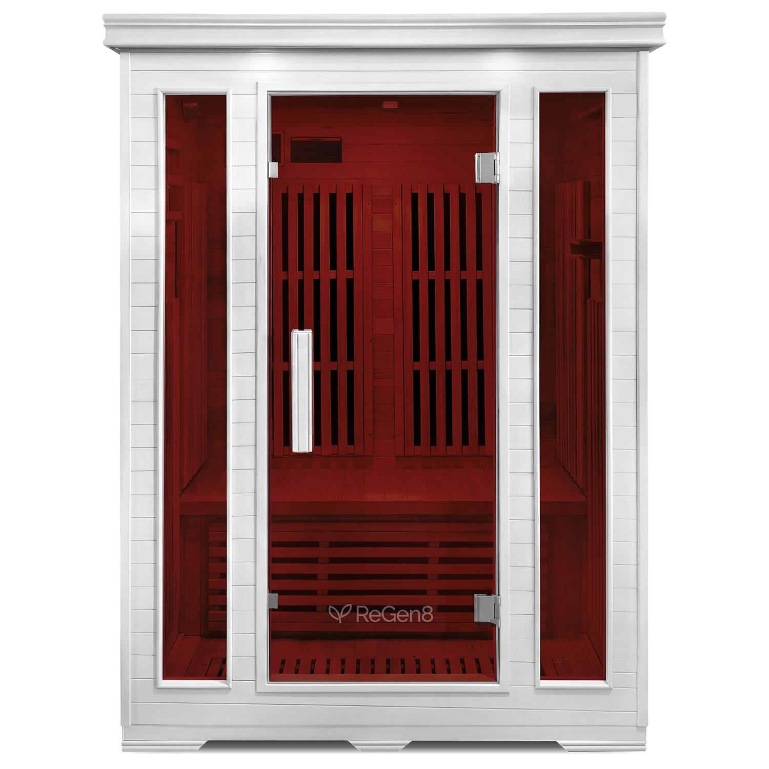 190cm Hestia Hemlock Wood Infrared Sauna
