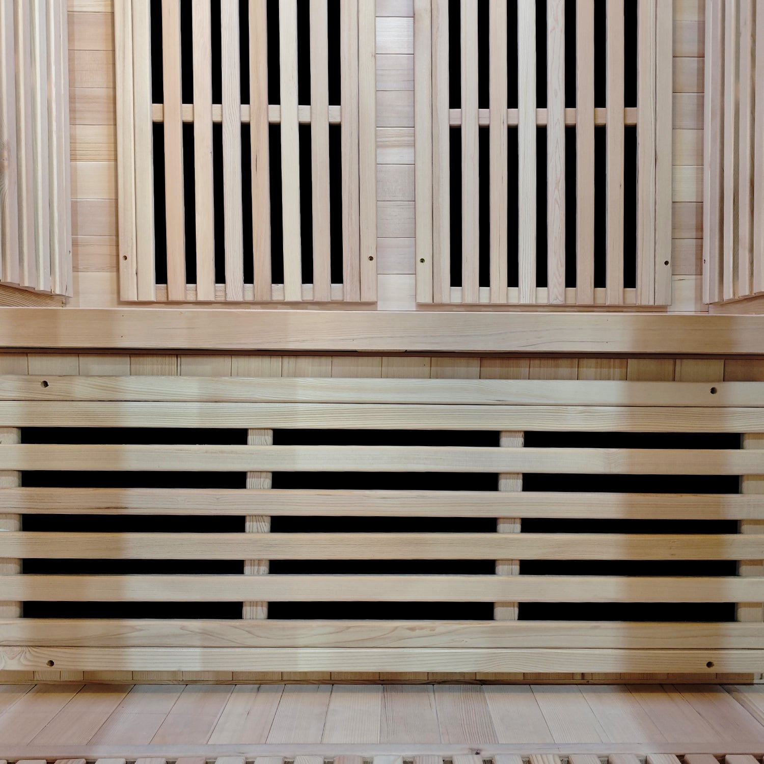 190cm Hestia Hemlock Wood Infrared Sauna